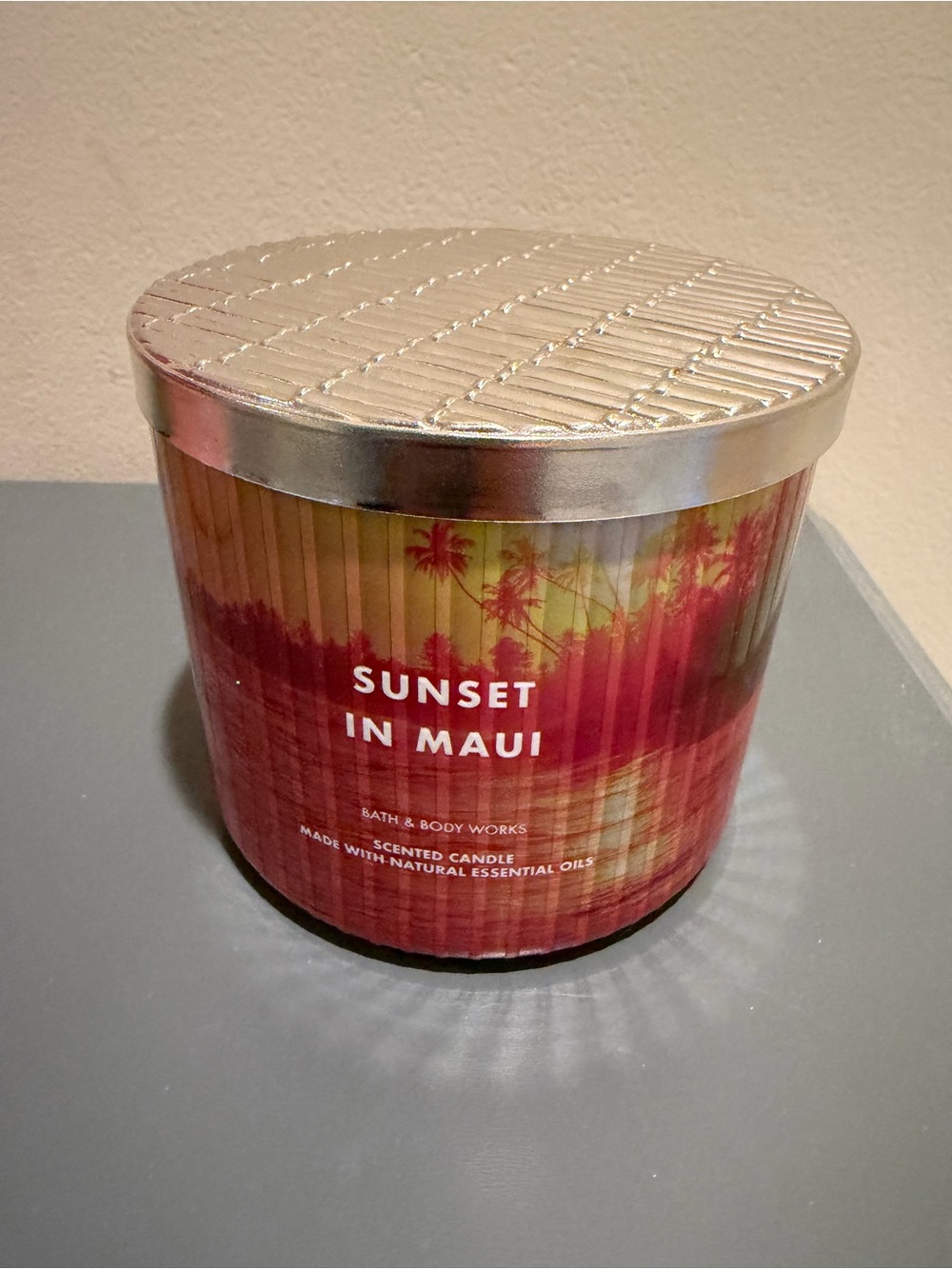 Bath & Body Works Sunset in Maui 3-Wick Candle NEW 14.5 oz
